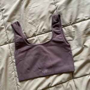 Set Active SculptFlex Ribbed Bra